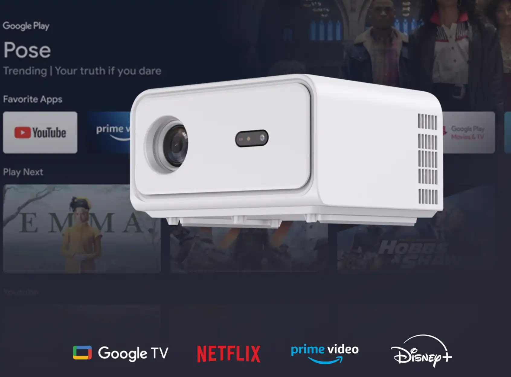 google tv projector