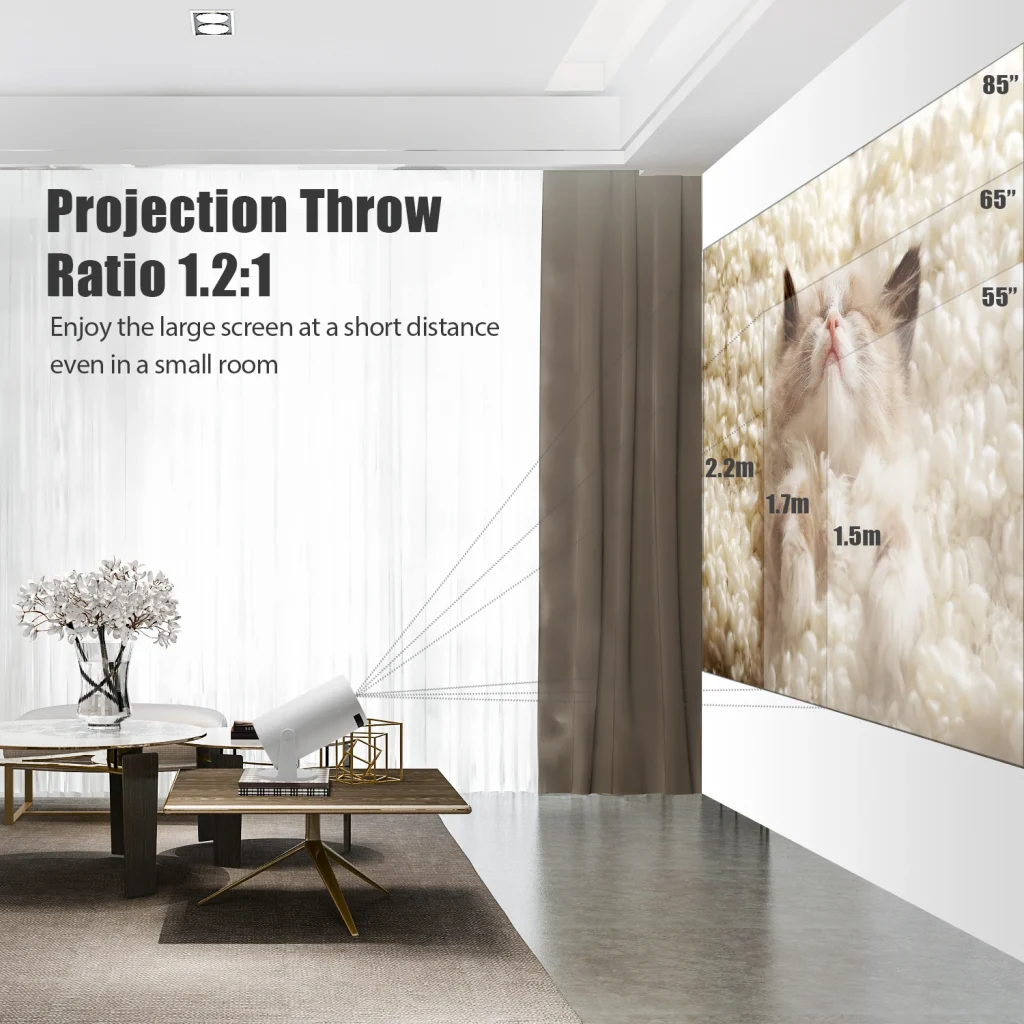720P LCD projector